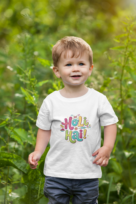 Boy's Holi T-Shirt - Holi Hai
