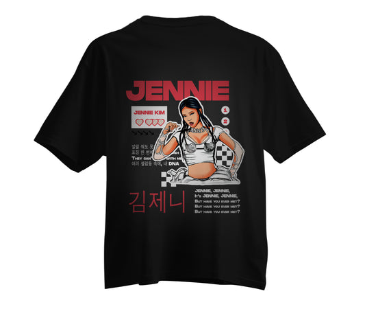 Unisex Oversized T-shirt K-Pop Jennie Kim Spreading Love