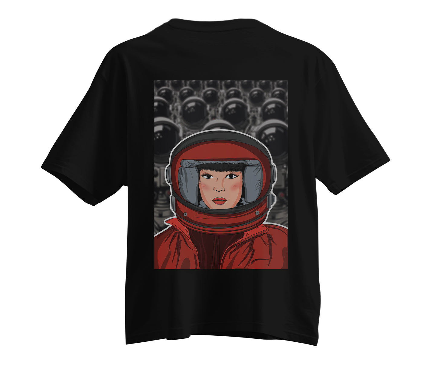 Unisex Oversized T-shirt K-Pop Jennie Kim Astronaut