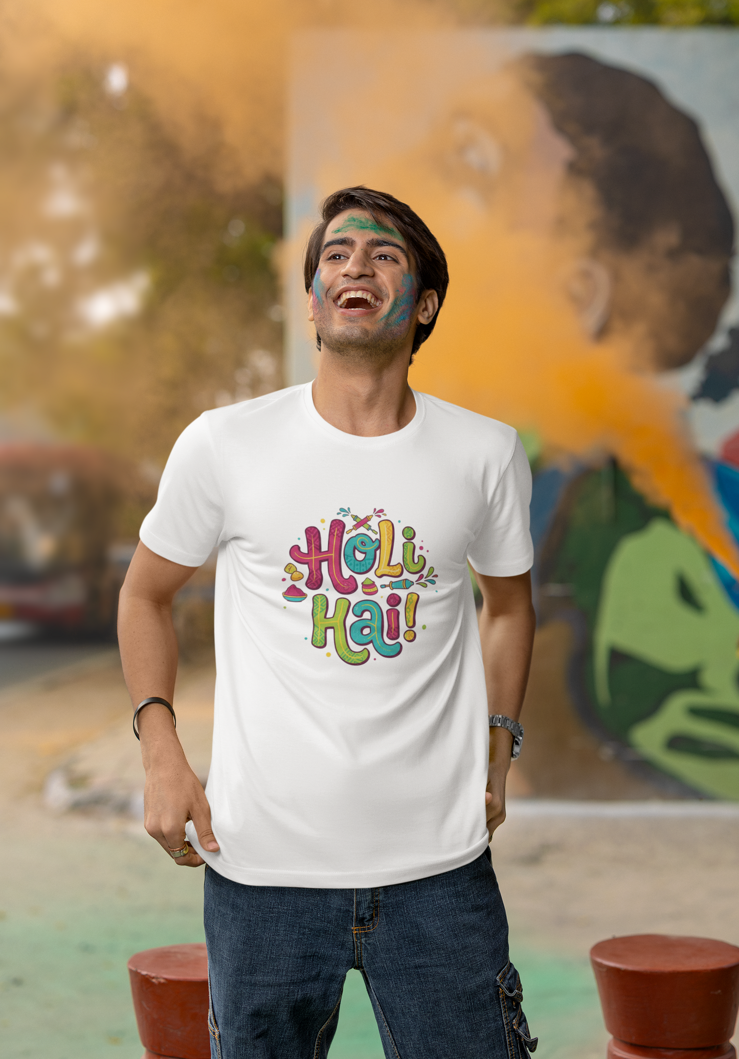 Unisex Holi T-Shirt - Holi Hai