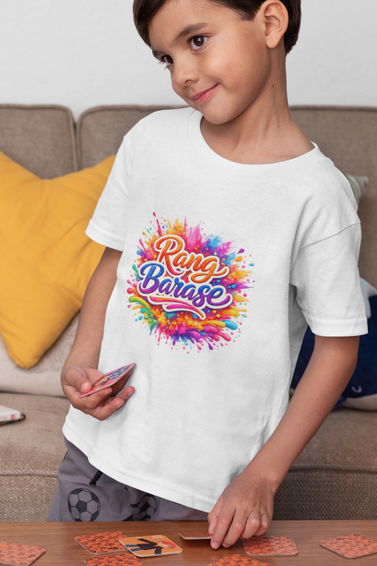 Boy's Holi T-Shirt - Rang Barse