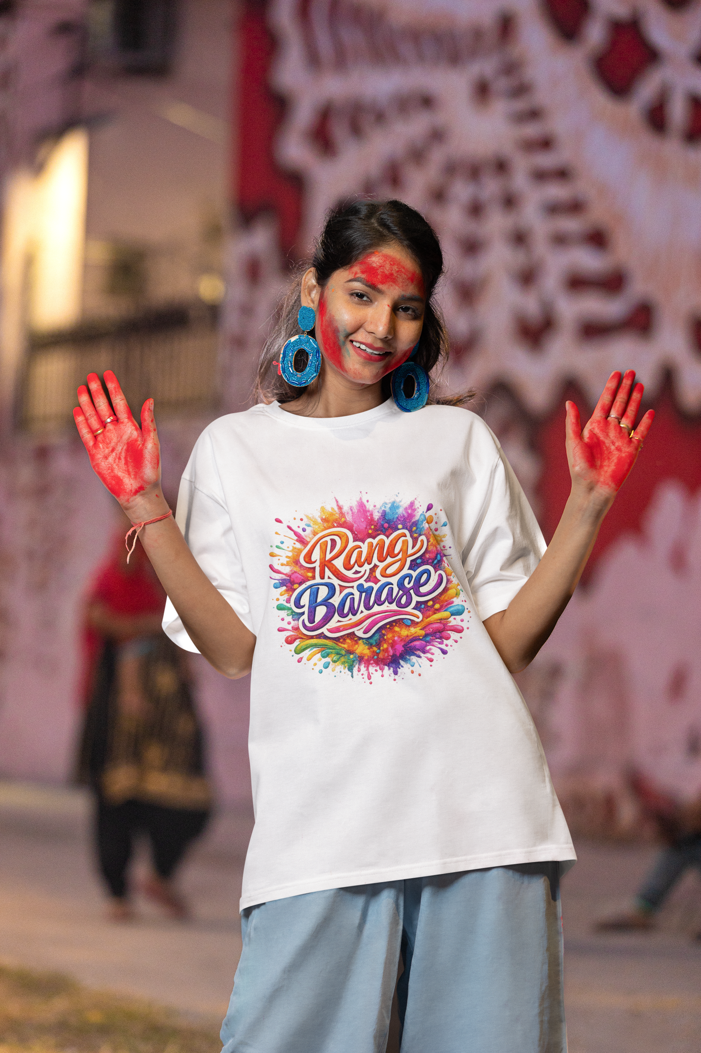 Unisex Holi T-Shirt - Rang Barse