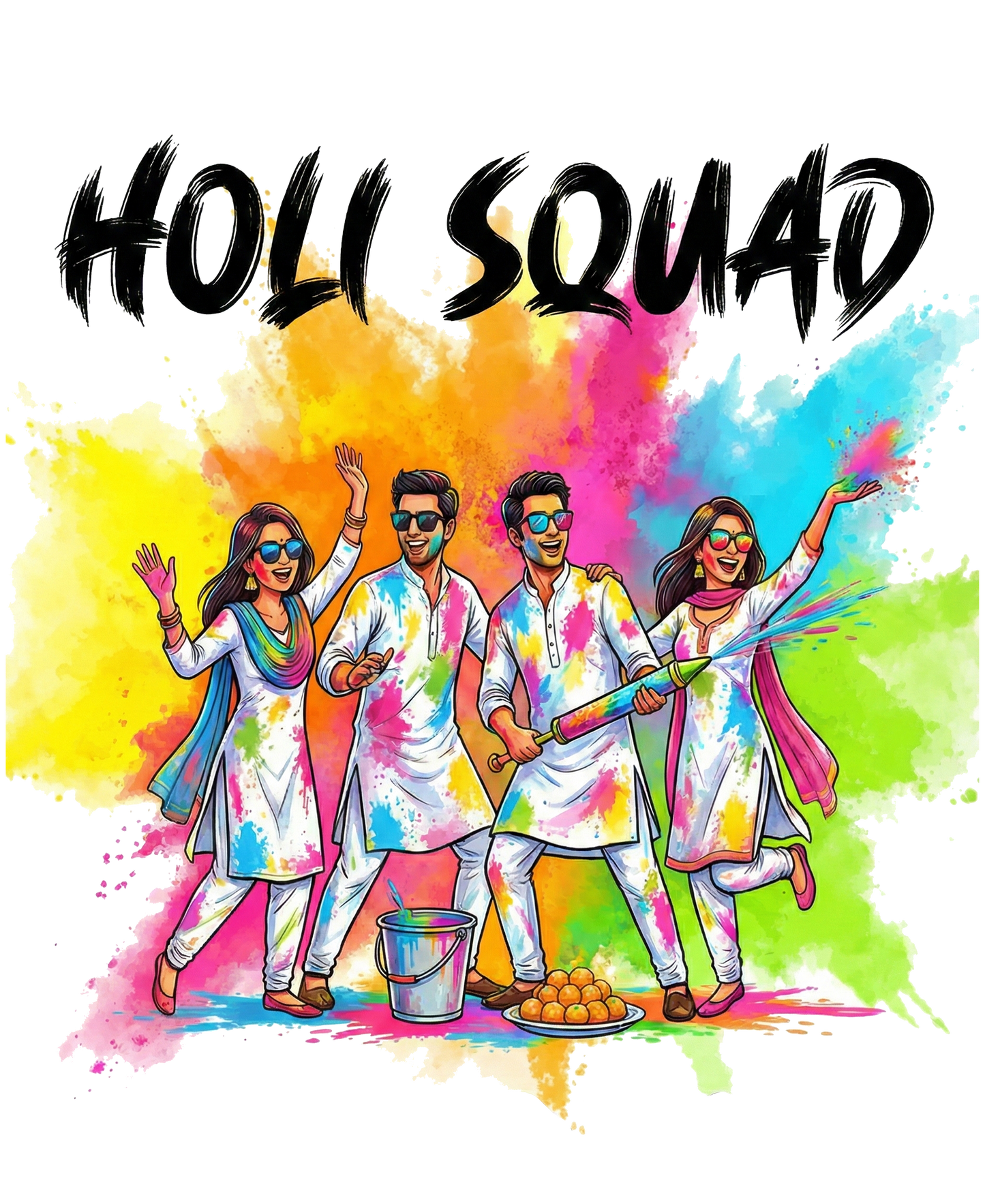 Unisex Holi T-Shirt - Holi Squad